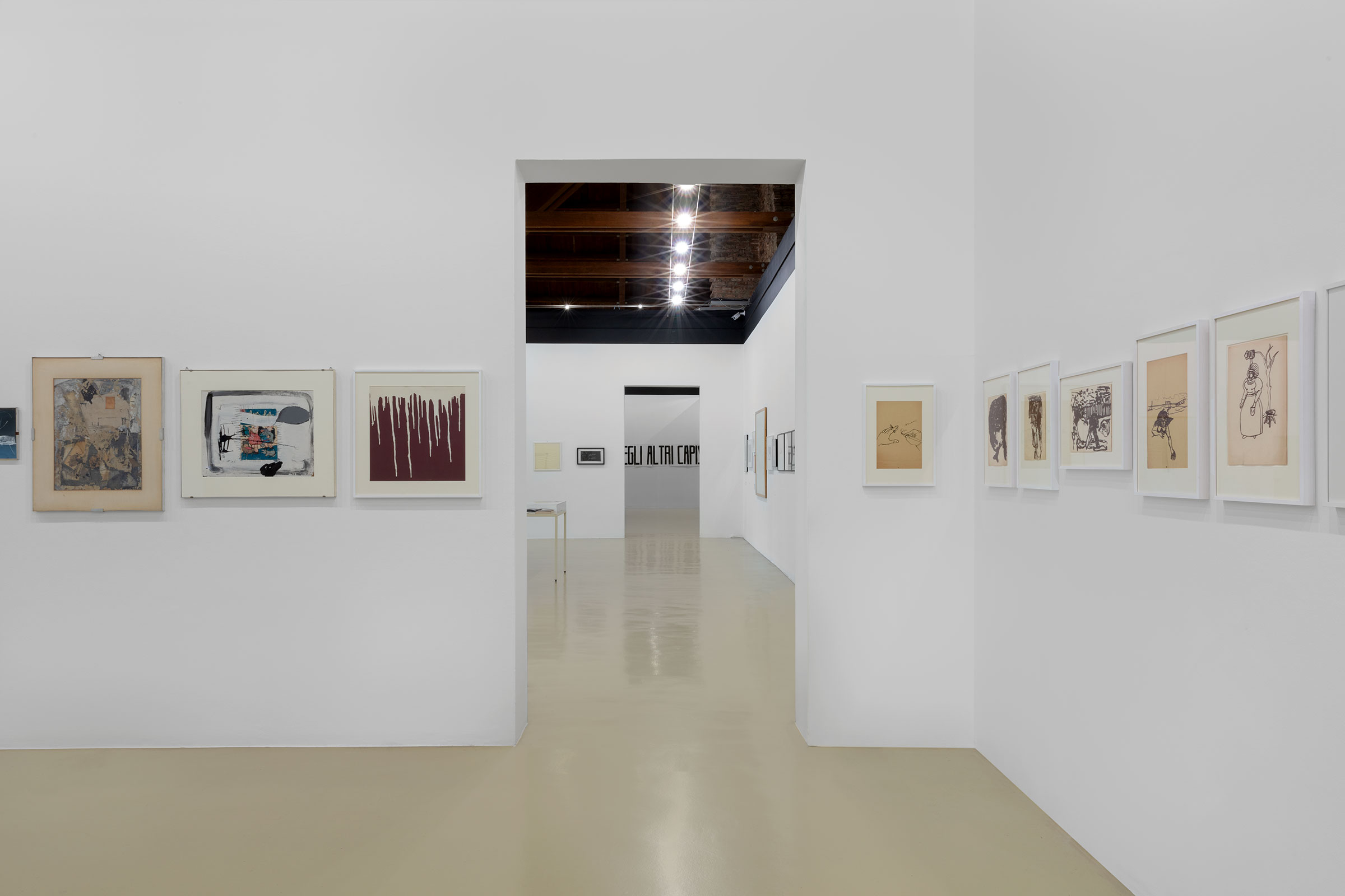 u0022Fabio Mauri. Esperimenti nella verifica del Male / Experiments in the verification of evilu0022, veduta espositiva